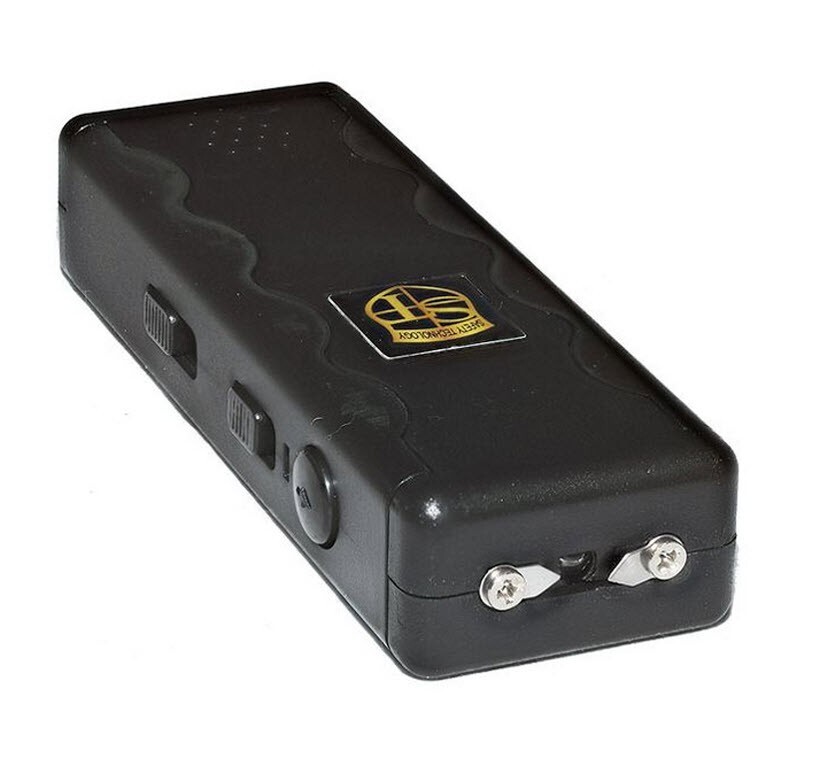 SAL Stun Gun with Alarm & Light(Stun-Alarm-Light) 95 million Volt, Black,@*!^