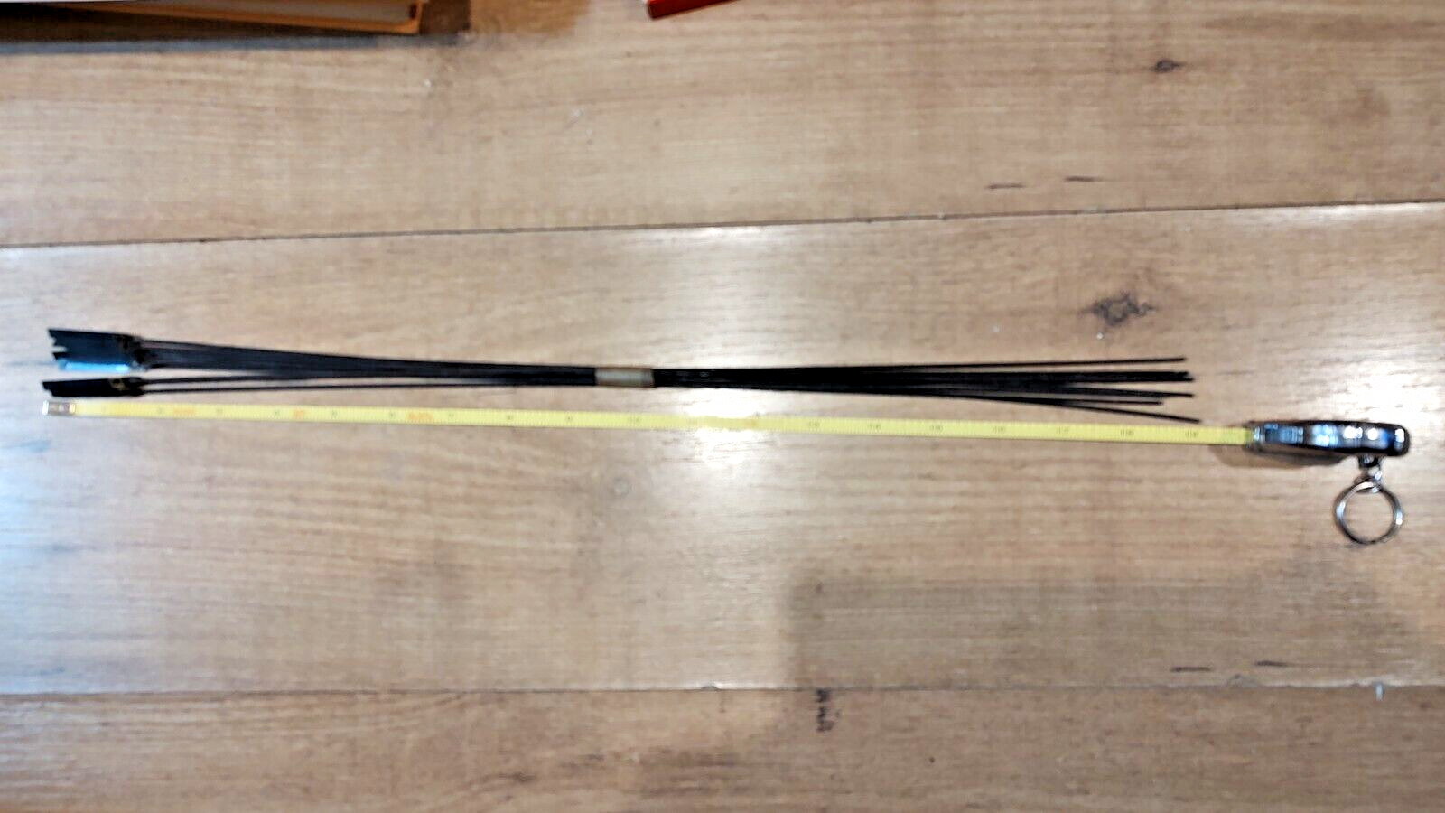 Antique Clock Parts - Pendulum Suspension Spring- Set Of 9 X 19" NEW .