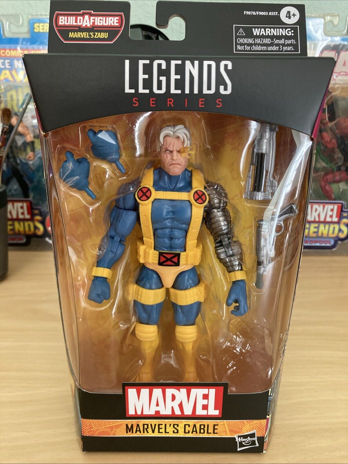 Hasbro Marvel Legends Zabu Wave X-Force CABLE Loose NO BAF 2nd Ships FREE!