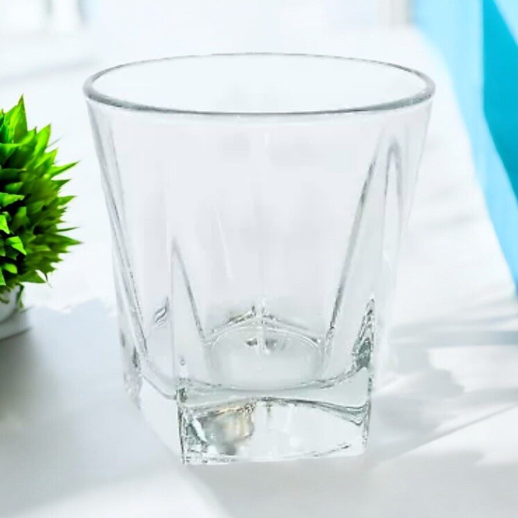 Libbey DuraTuff INVERNESS 15482 12.5 OZ Rocks Double Old Fashioned Glass EUC