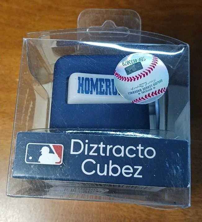 MLB Diztracto Cubez Fidget Toy Homerun FOCO Forever Collectibles 2017 NIP