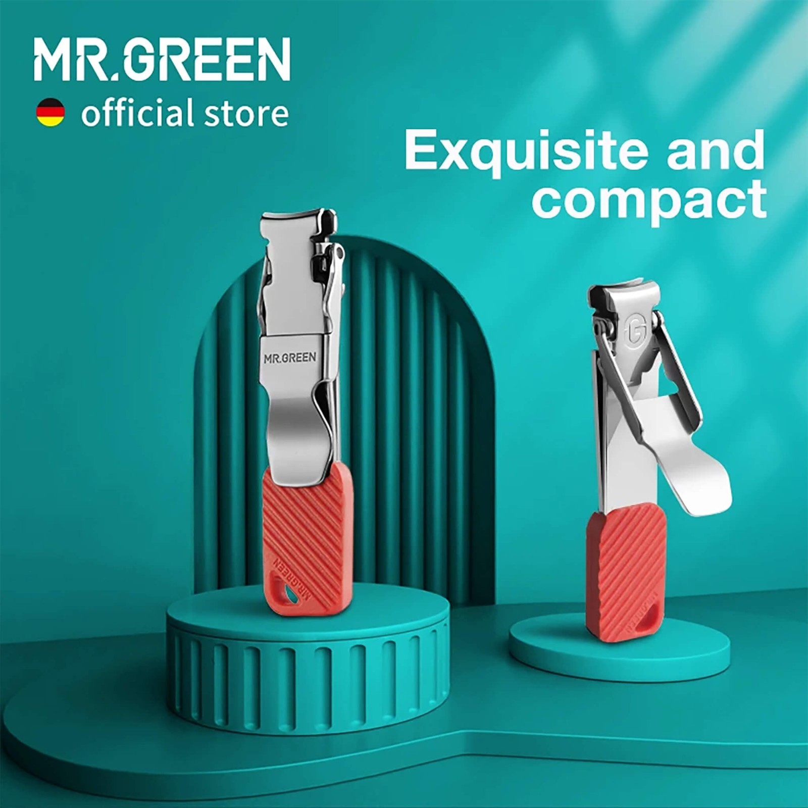 MR.GREEN Compact Nail Cutter Keychain Pro