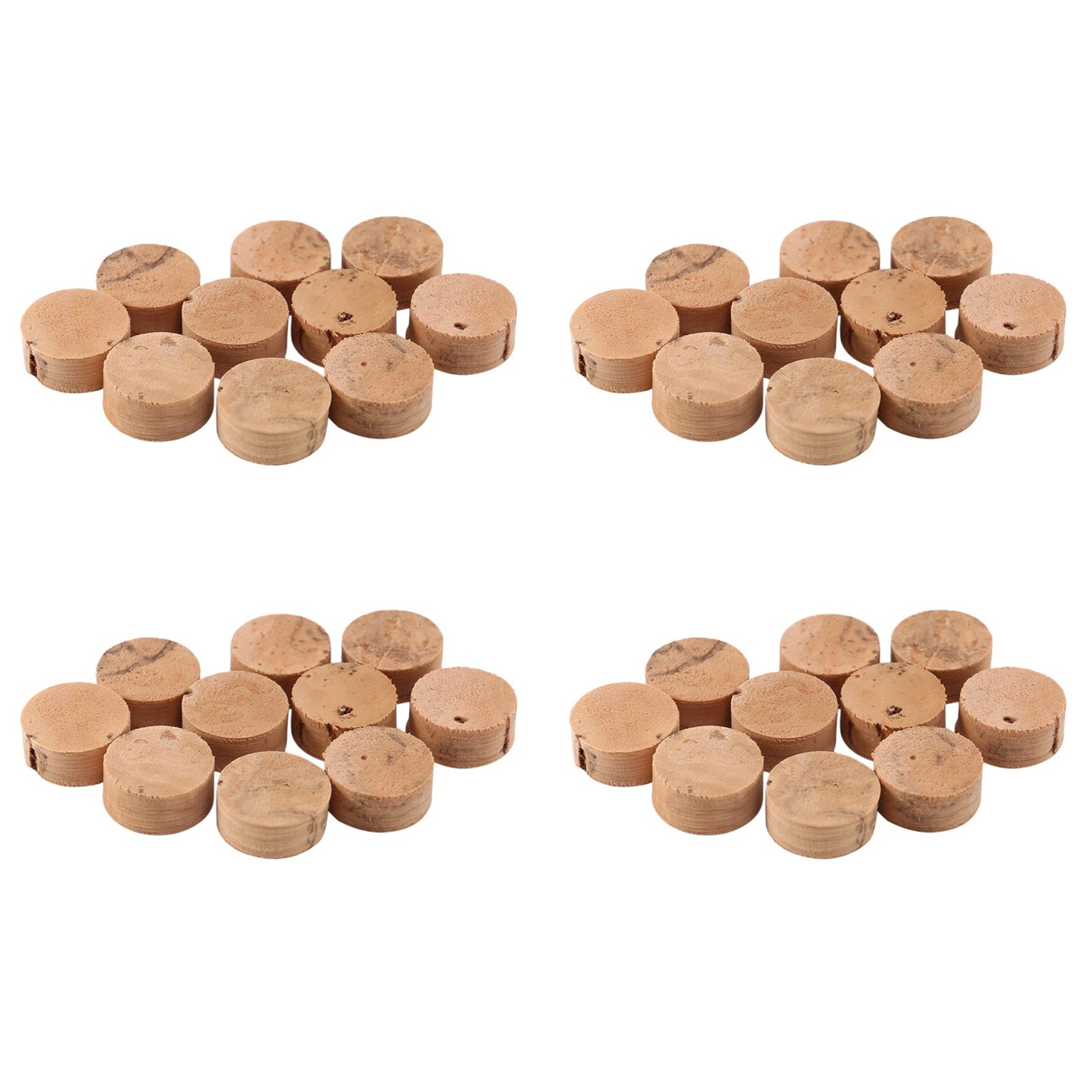 40Pcs Water Key Water Key Spit  Cork Pad for Trumpet Trombone Repair2689