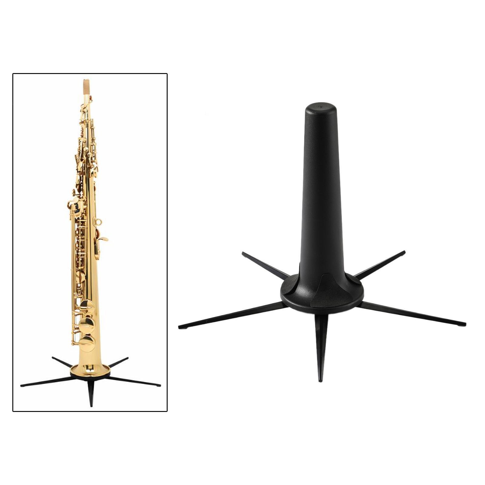Soprano Saxophone Stand Reliable Lightweight with 5 Leg Oboe Stand Holder