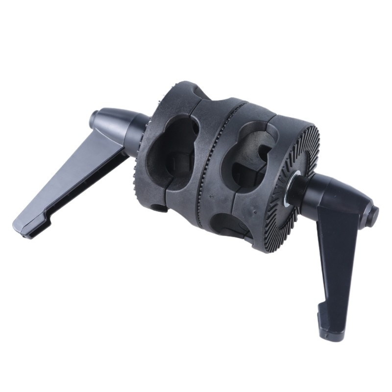Double Swiveling Grip Head for Enhanced Stability in Varied Scenarios