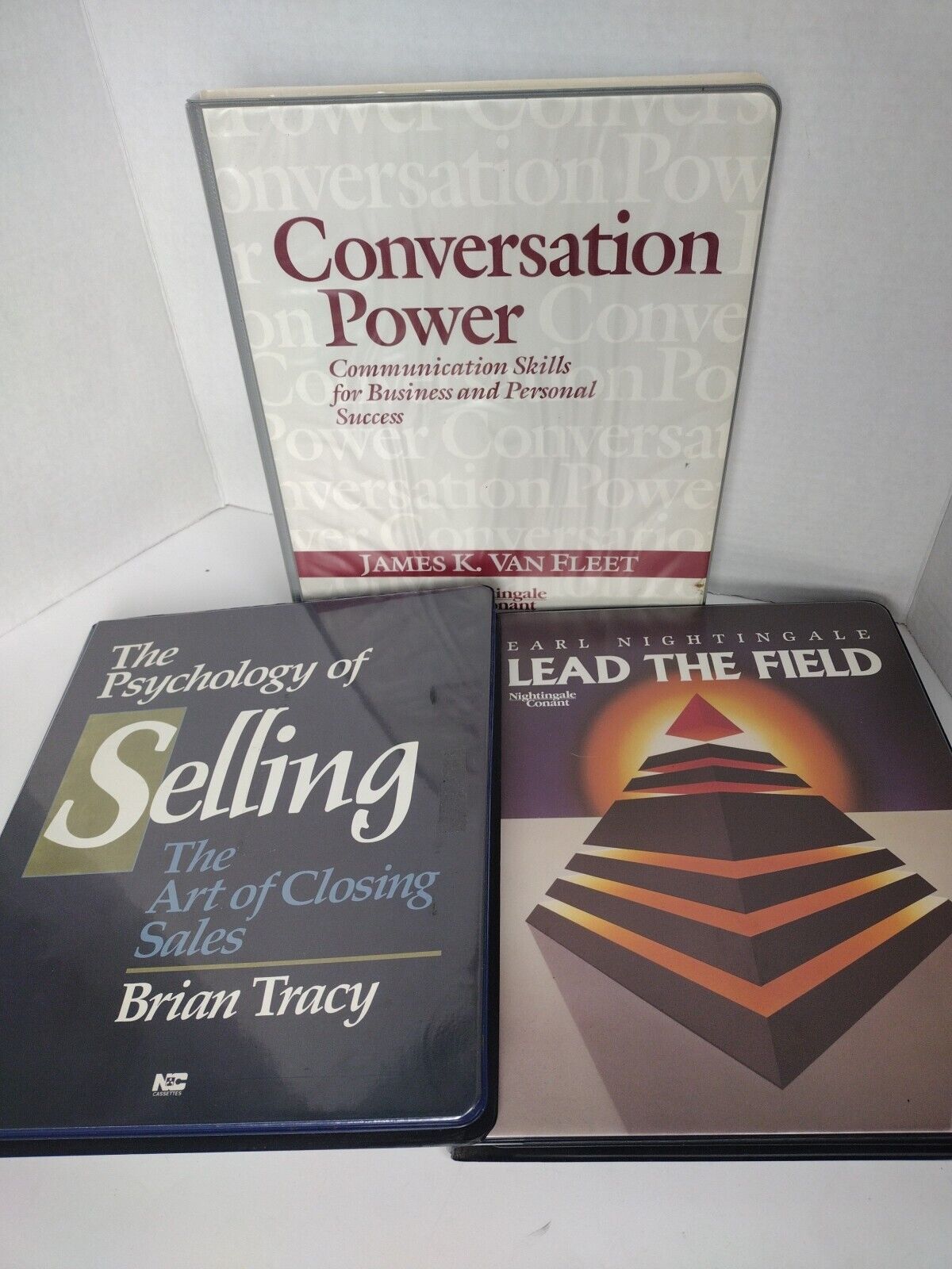 3-Nightingale Conant - Psychology Of Selling, Lead The Field, Conversation Power