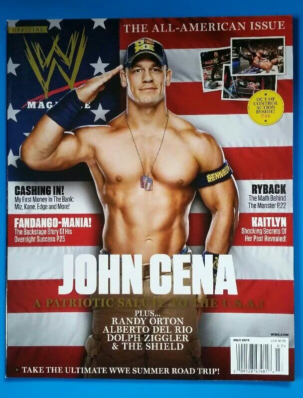 WWE MAGAZINE JULY2013