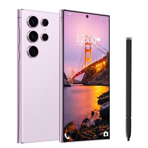I24 Ultra Unlocked Phone,Built in Pen The Phone,Smartphone 16+512GB Purple