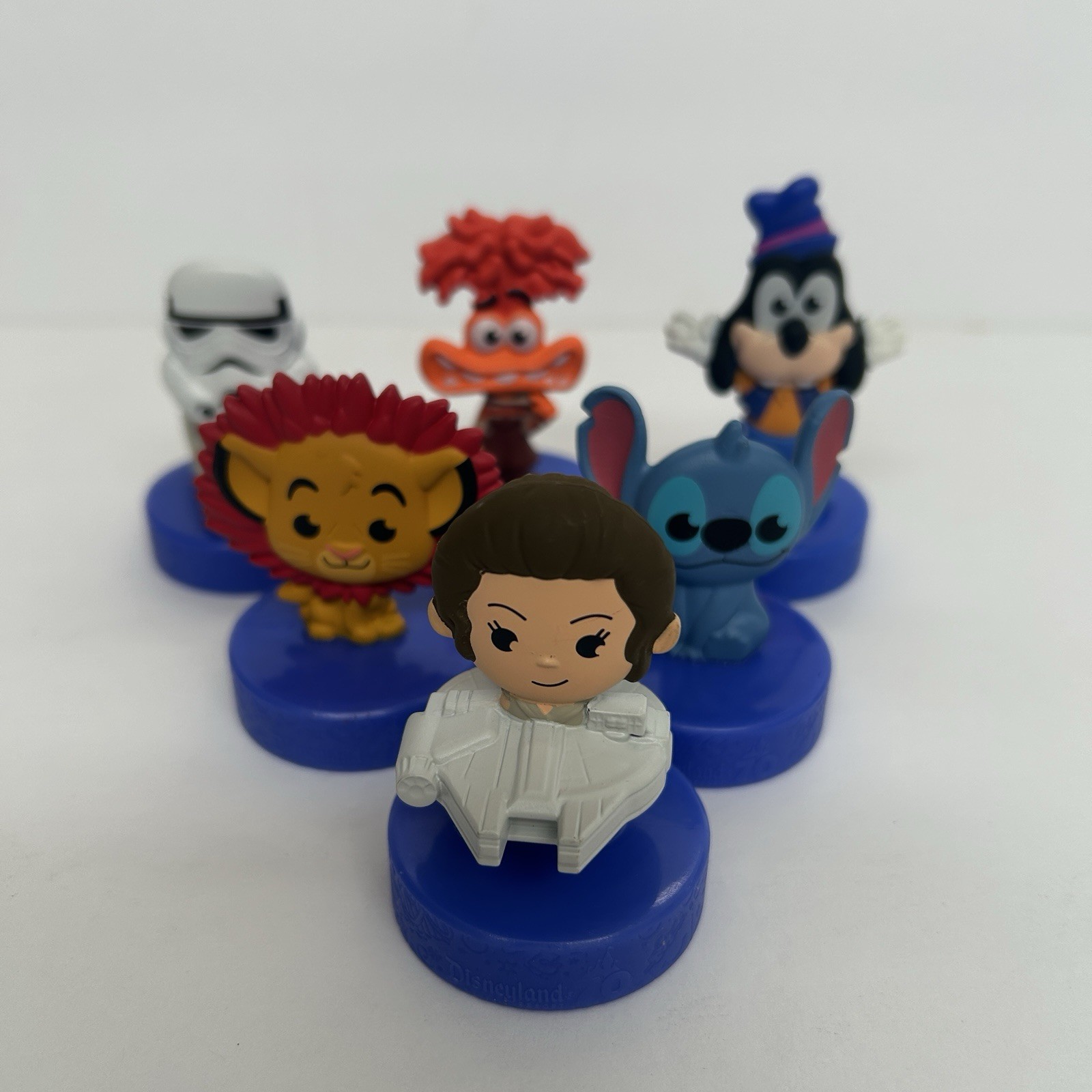 McDonalds Disney Happy Meal 70th Anniversary Promo Goofy Stitch Star War Lot 6