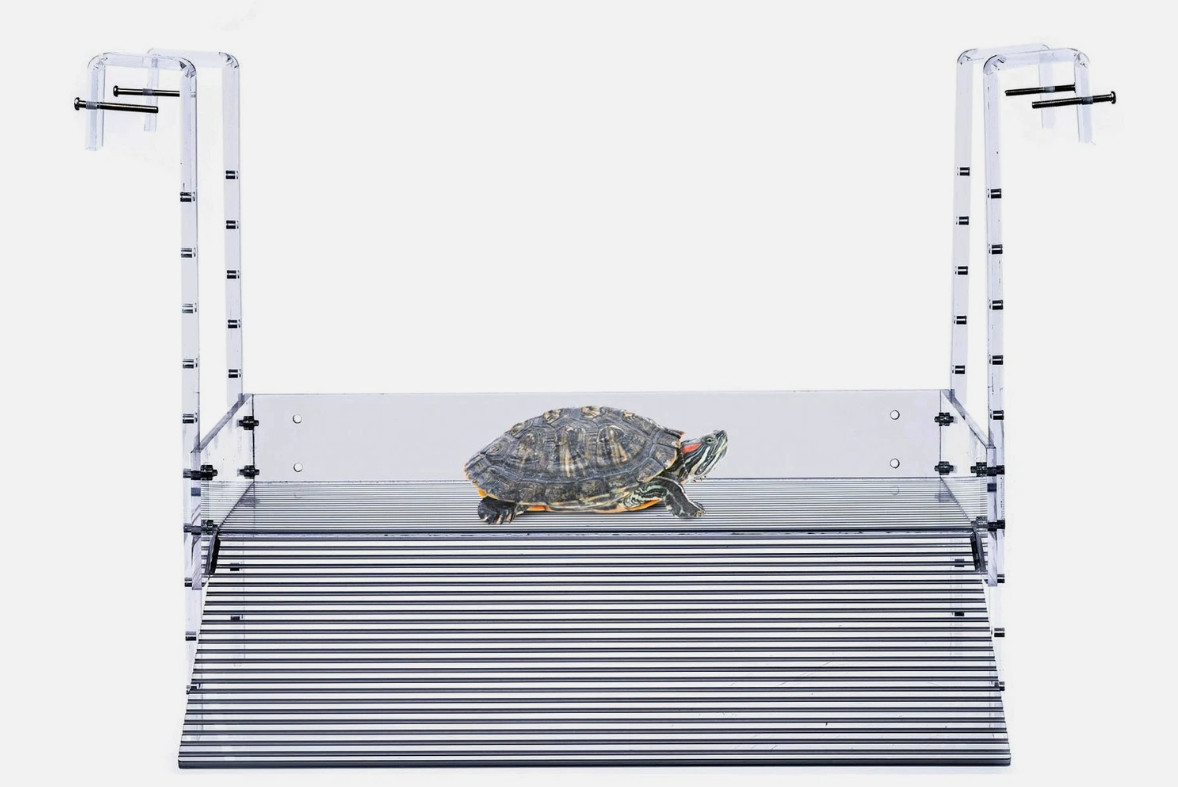 LaBrinx Extra Large Wide Hanging Turtle Ramp - Aquatic Reptile Basking Platform