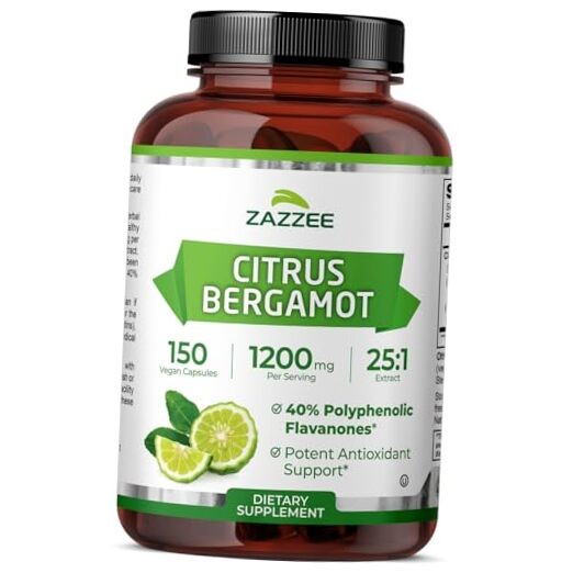  Citrus Bergamot 25:1 Extract, 1200 mg Per Serving, Standardized to 40% 