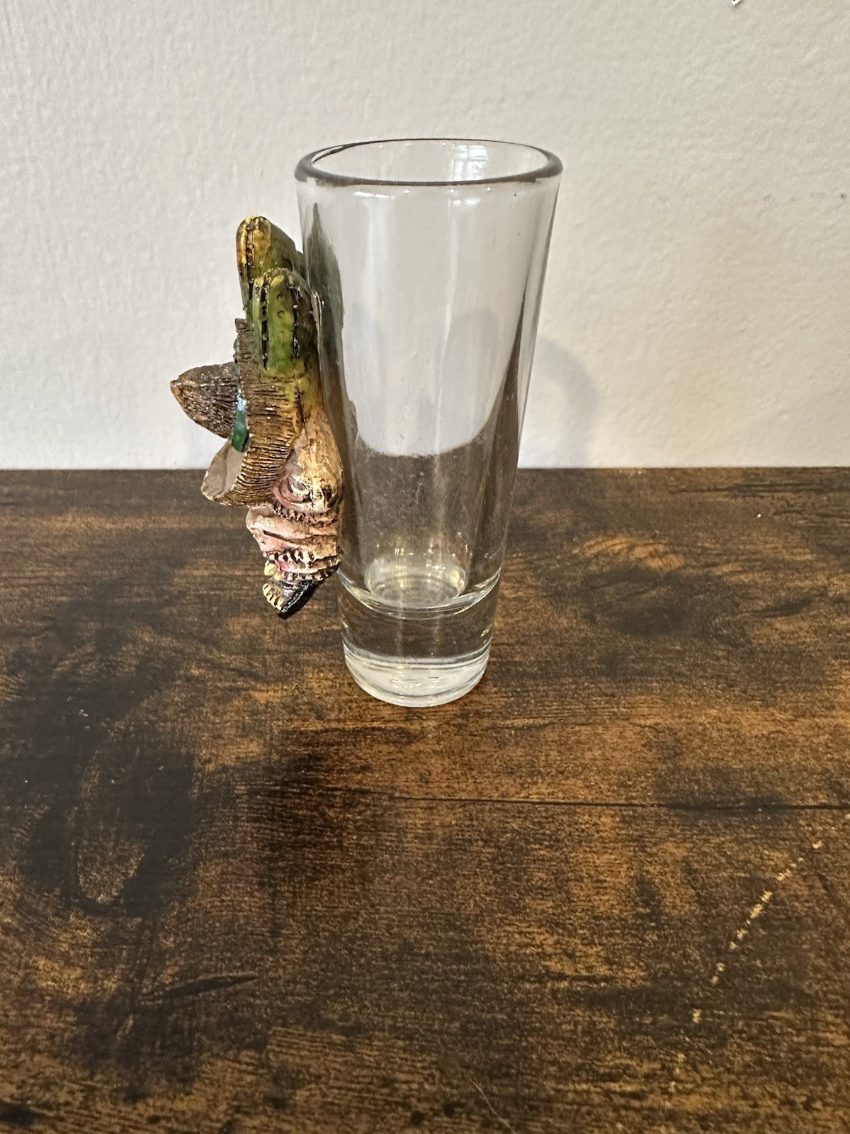 Mexico Tall Shot Glass Collectible Souvenir