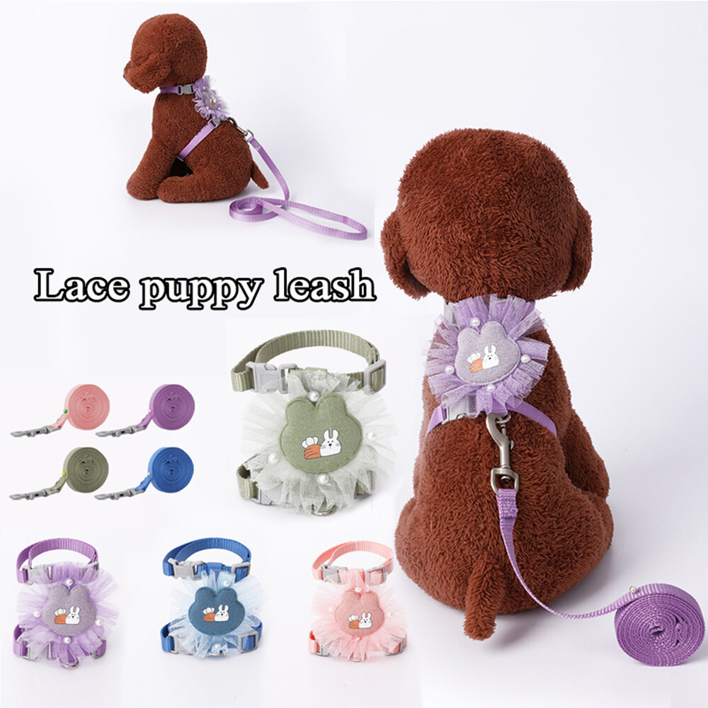 Cat Harness Rabbit Chest Strap Cat Traction Rope Pet Belt Cat Belt Adjustable  ∂