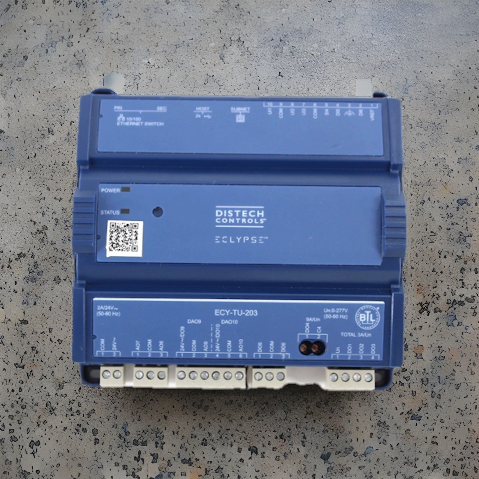 DISTECH ECLYPSE Connected Terminal Unit Controller ECY-TU-203