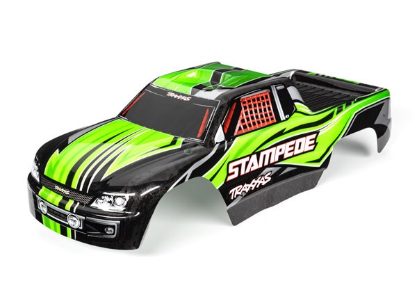 Traxxas 1/10 2WD XL5 HD * Body, Green * 3651G