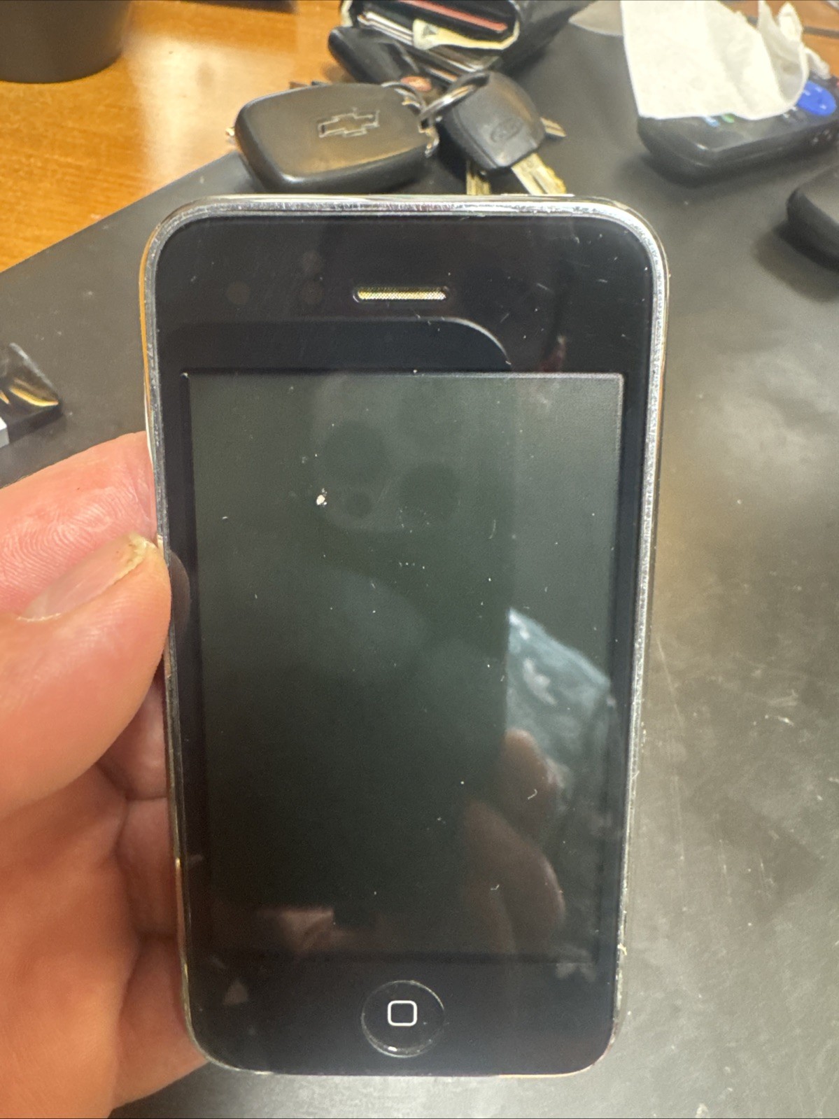 Black Apple iPhone 1st Gen 