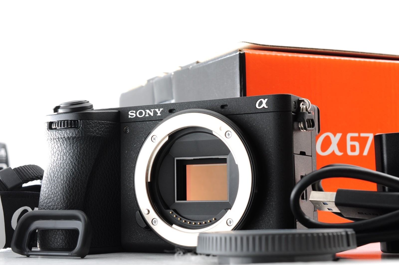 Sony Alpha a6700 ILCE 6700 English Shutter count 4,621 Original Box -MINT- #7897