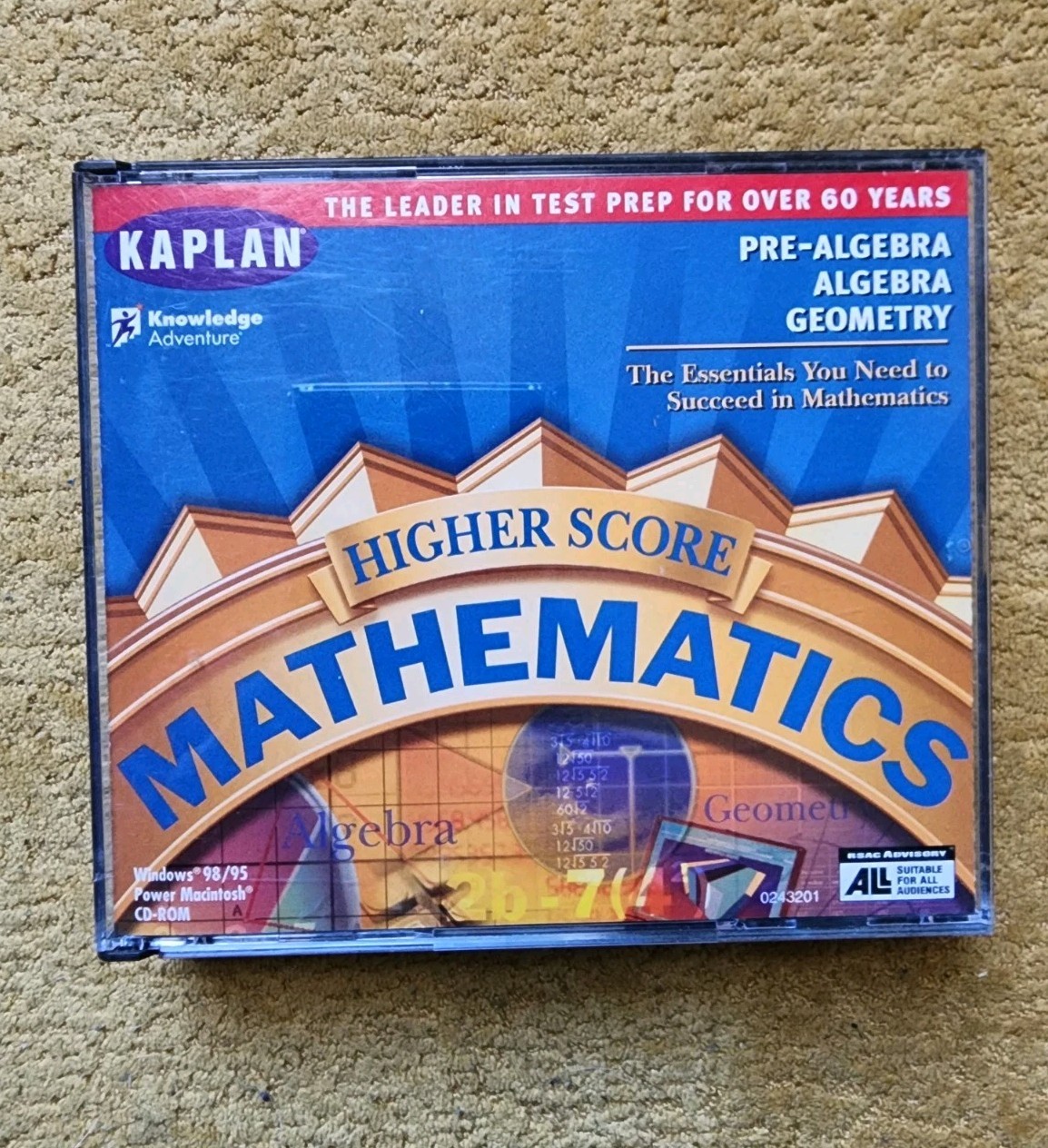 Kaplan Higher Score Mathematics: High School PC CD-ROM Learning Software 