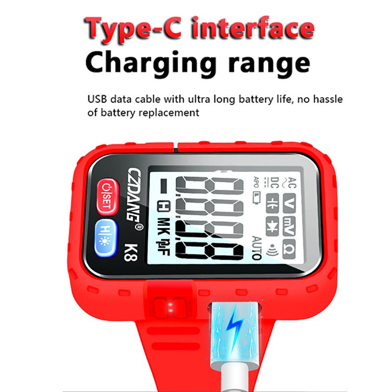 Smart Digital Voltmeter: Wrist Multimeter for High-Altitude Repair