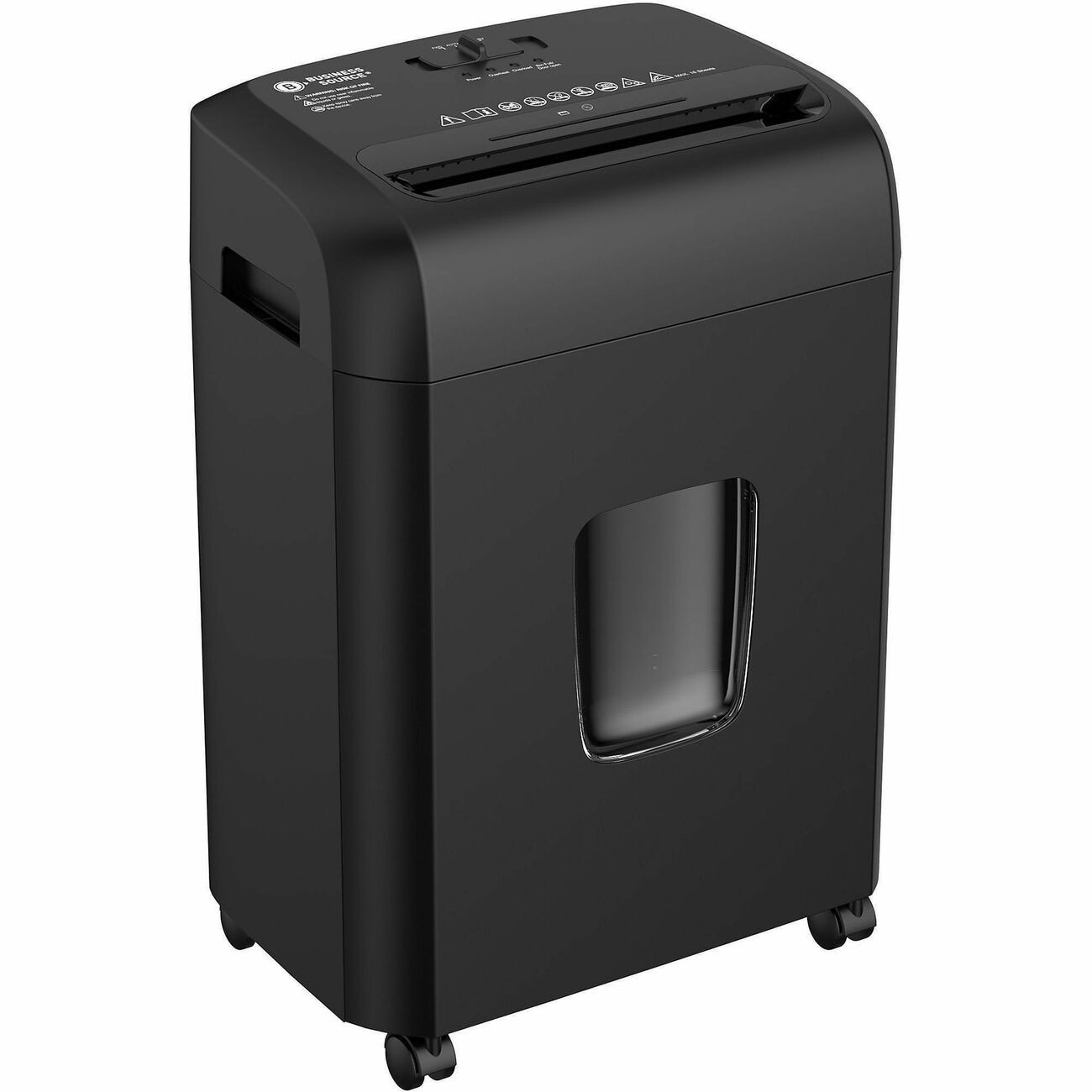 Business Source 5.3-Gallon Bin Cross-cut Shredder (bsn-70130) (bsn70130)