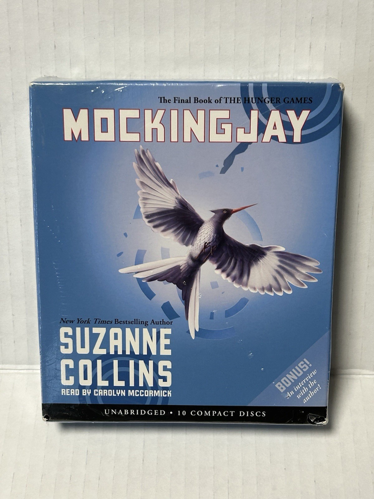 Mockingjay The Hunger Games Audio CD Suzanne Collins (New & Sealed)
