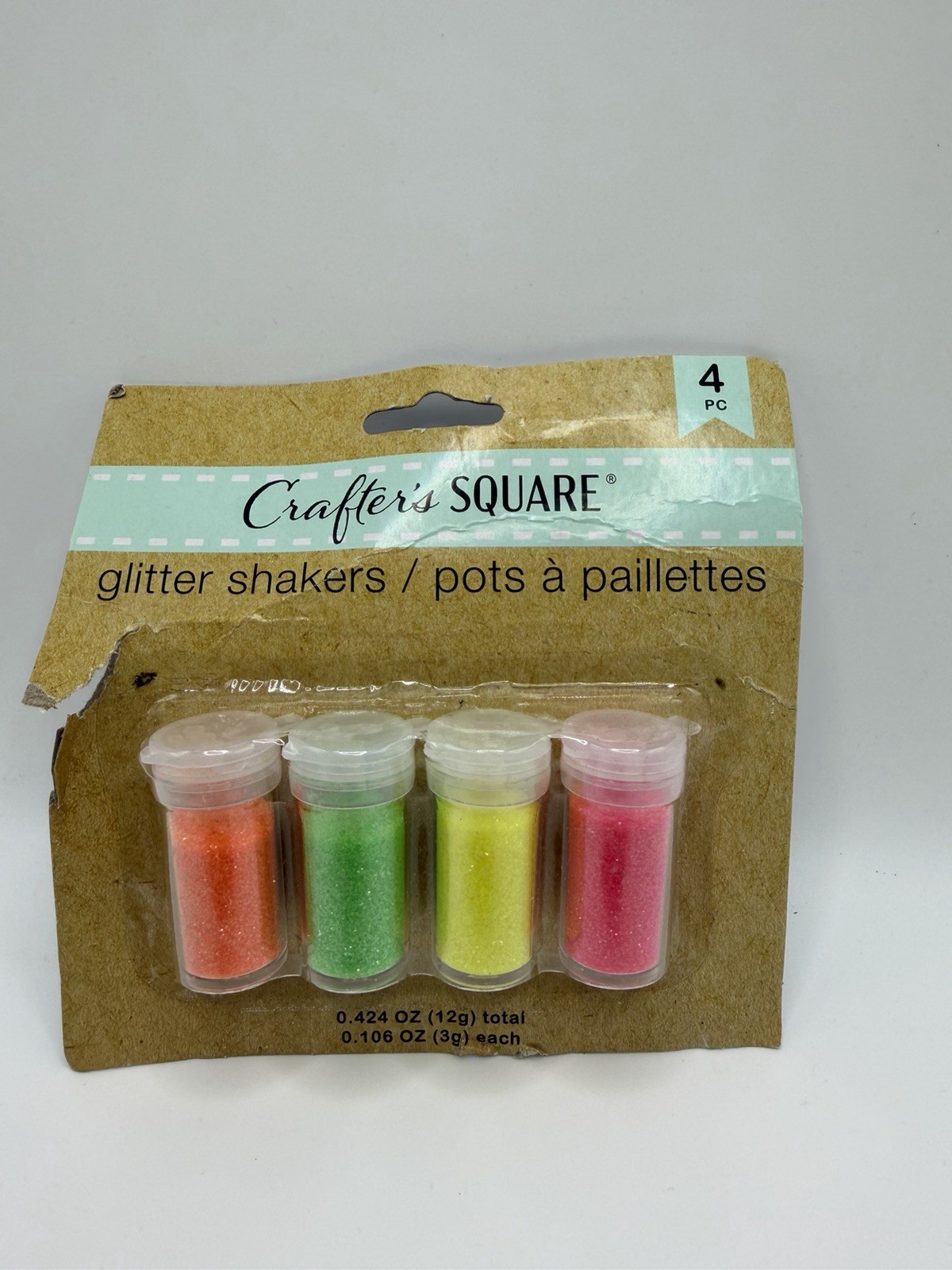 Angels Craft DIY Supplies Glitter Shaker 4 Colors