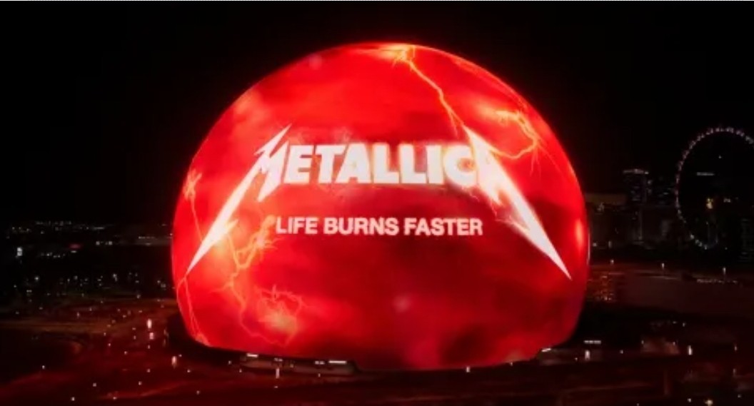 TWO METALLICA SPHERE TICKETS 