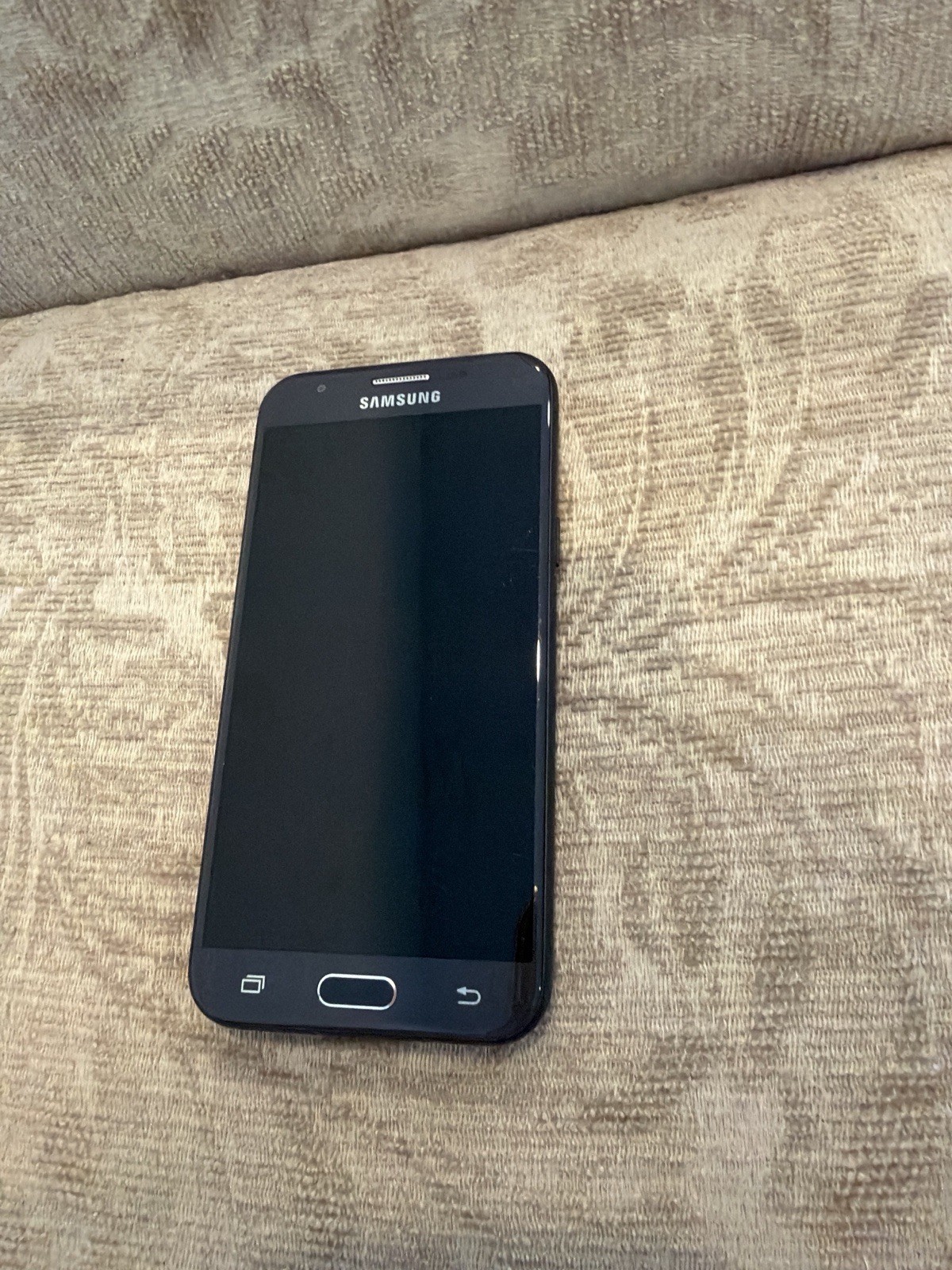 Samsung Galaxy Smartphone Black Untested  Parts Only Cracked Scratched Housing
