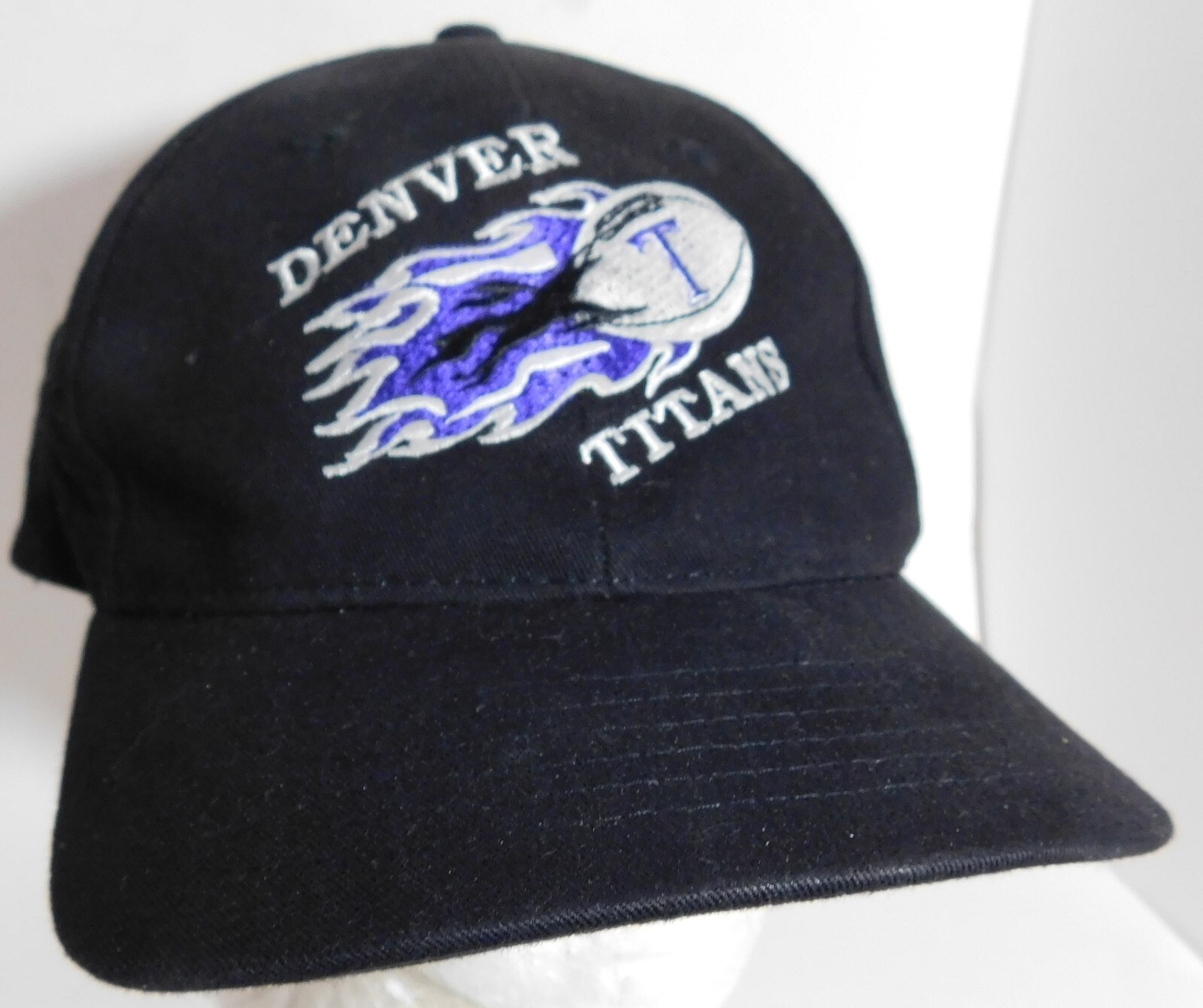 Denver Titans Hat Minor League Football Strapback Adult Embroidered Cap