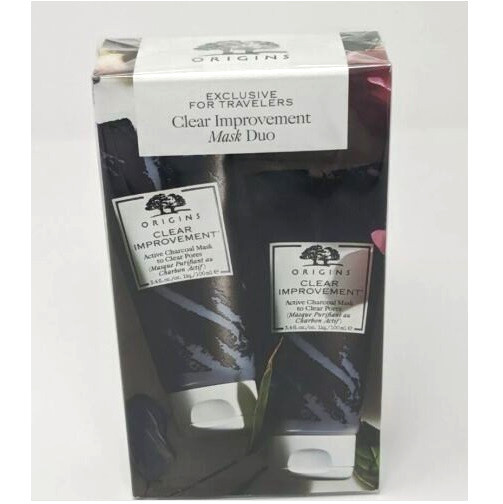 Origins  Clear Improvement Charcoal Mask Duo - Exclusive For Travelers -
