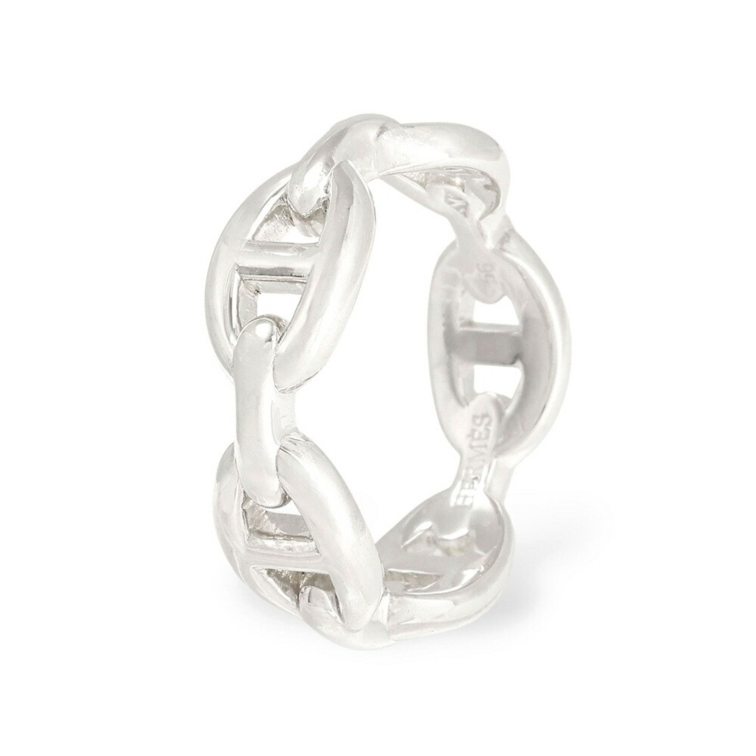 Hermes Sheine Dunk Anchene PM SV925 Ring Used YUKI-0