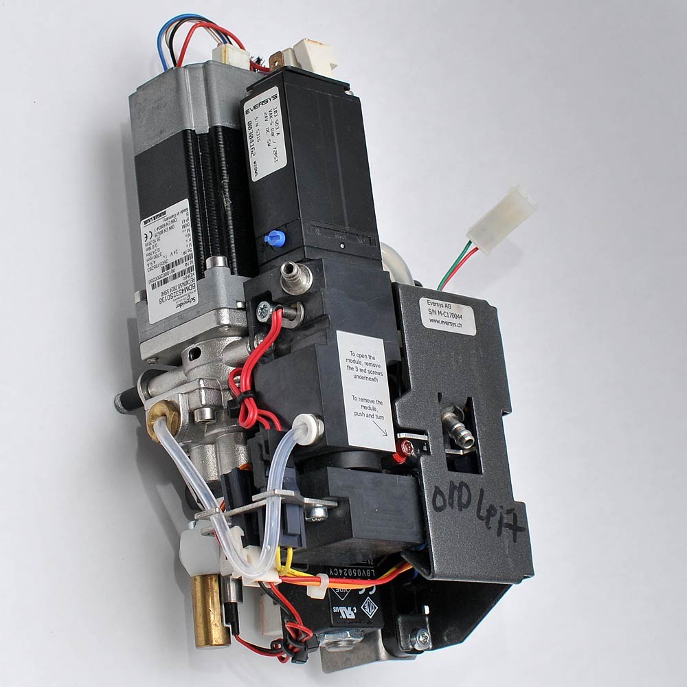 Eversys E'4 Milk Module Wet Foam Generator Left Side Used