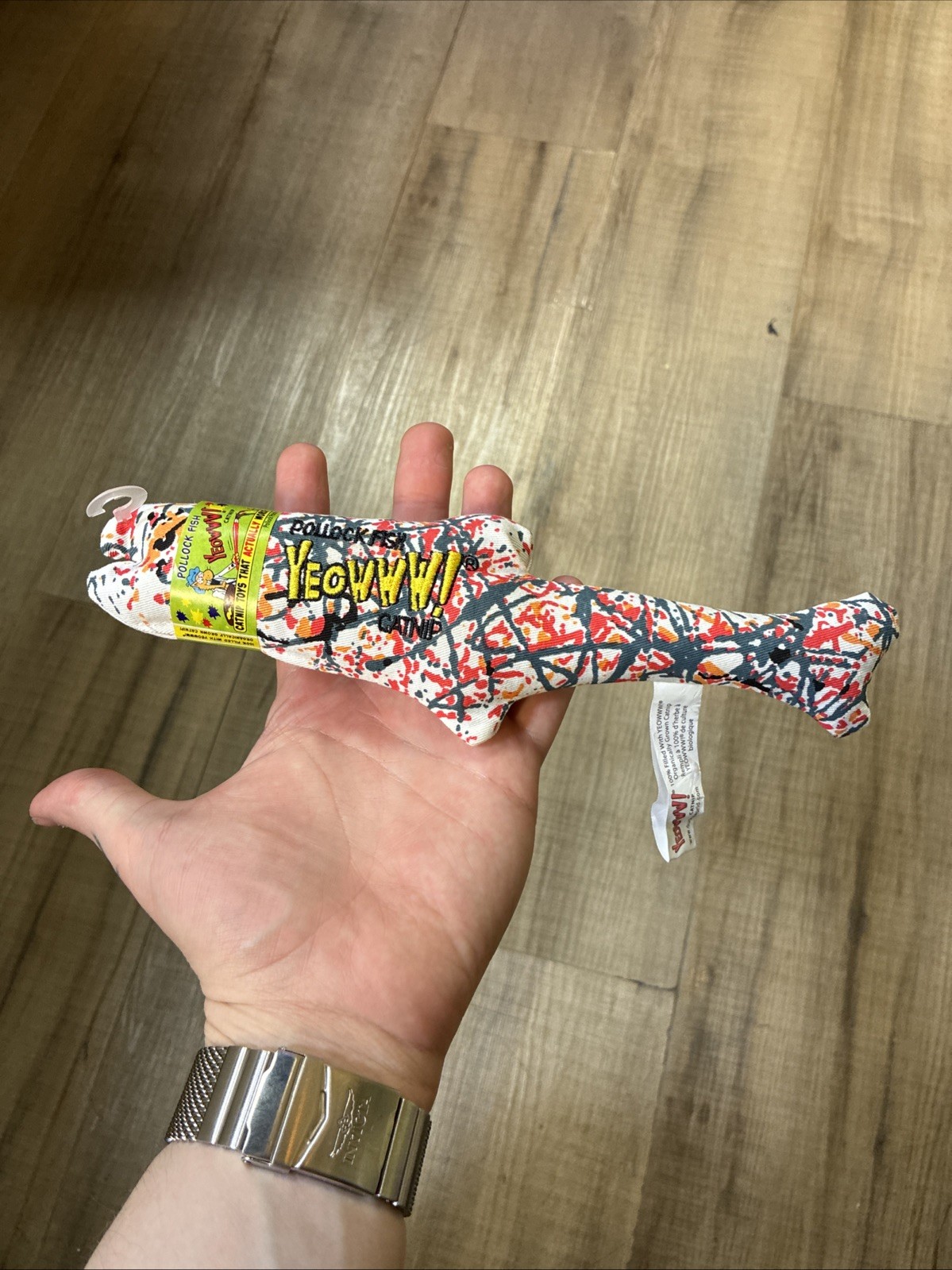 Yeowww! Polluck Fish Catnip Cat Toy