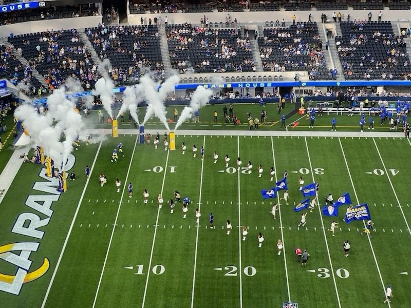 2 Second Row Tickets Houston Texans at LA Rams  Opener Section 516- 9/7/25