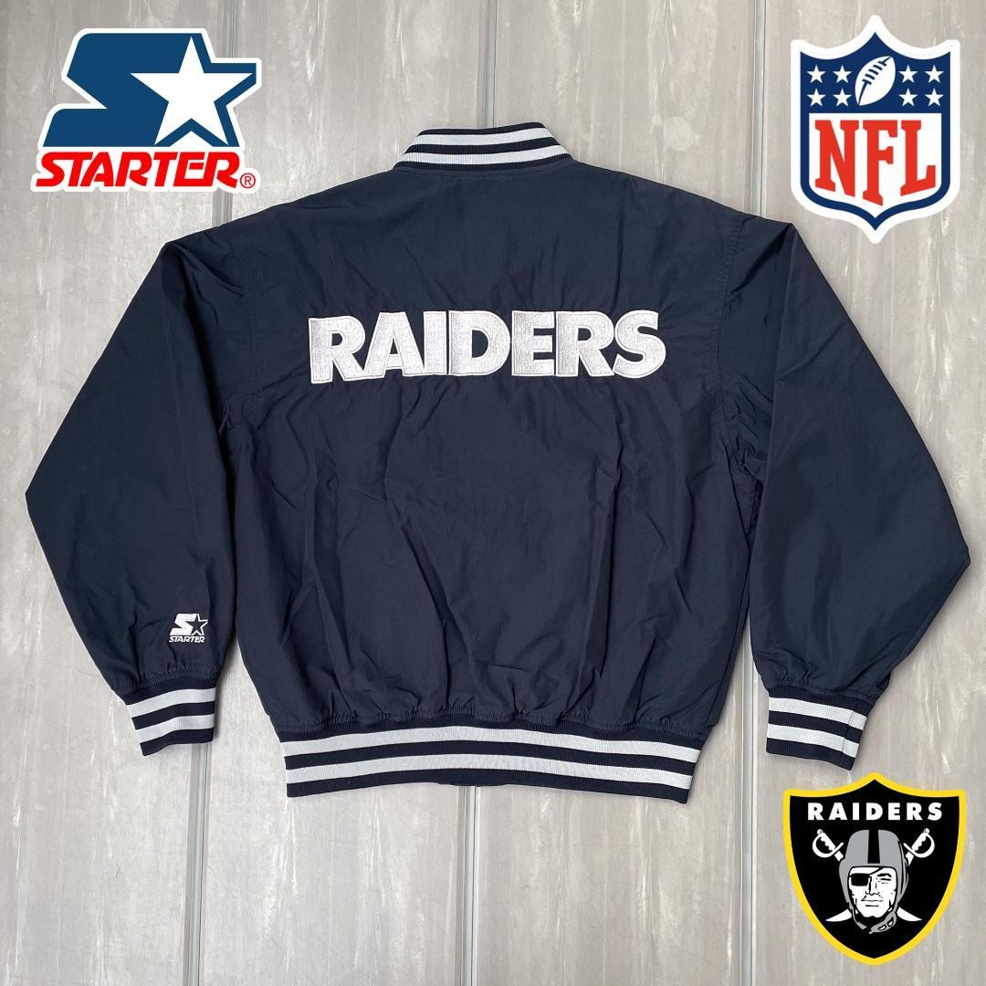 [Made in 1994] NFL Los Angeles Raiders Stadium Jacket Vintage 90S