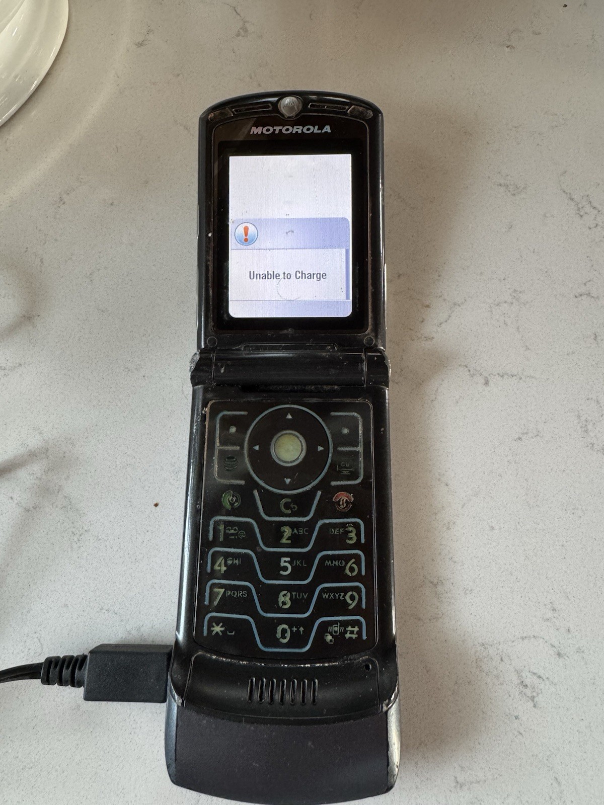 Vintage At & T Motorola Flipphone Cell Phone