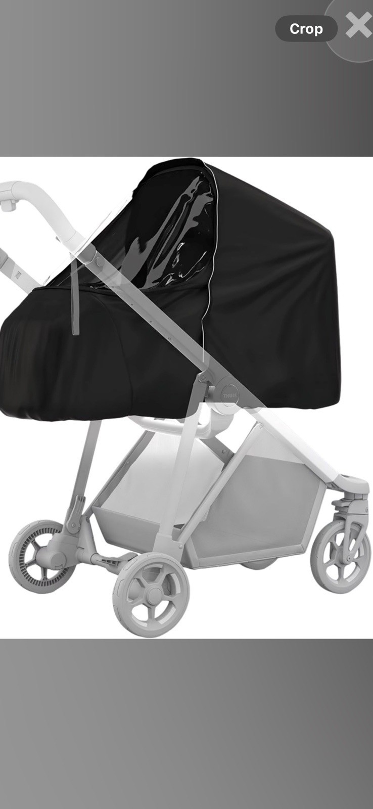Thule Shine All-Weather Cover Stroller And Bassinet Cover