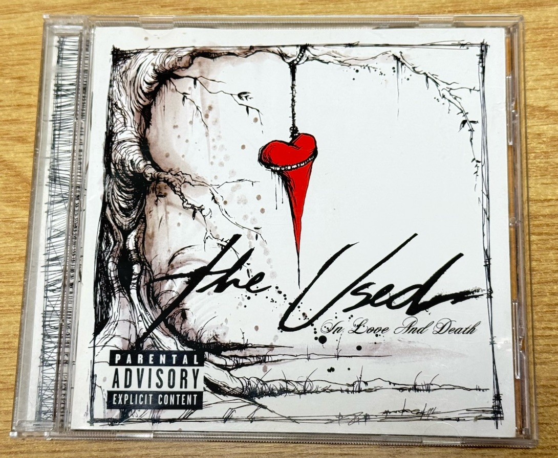 The Used – In Love And Death (2004 Reprise Records) CD 9362-48789-2