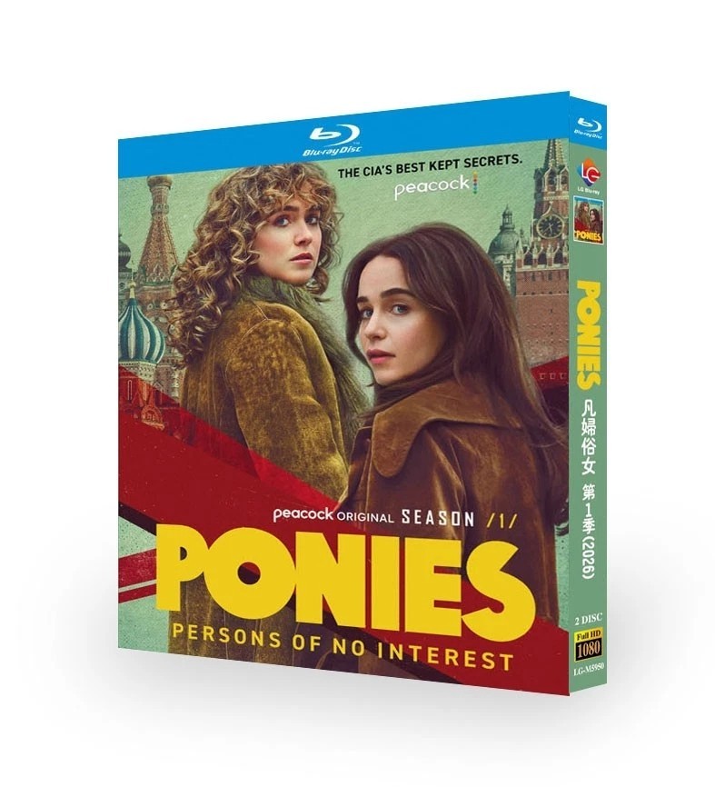 Ponies (2026) 2-Disc New Sealed Box Set