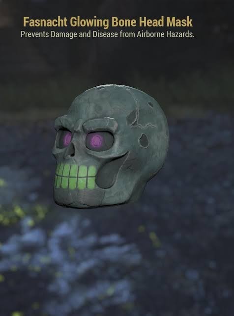 PC Steam Bonehead Fasnacht Mask  RARE FASNACHT EVENT APPAREL