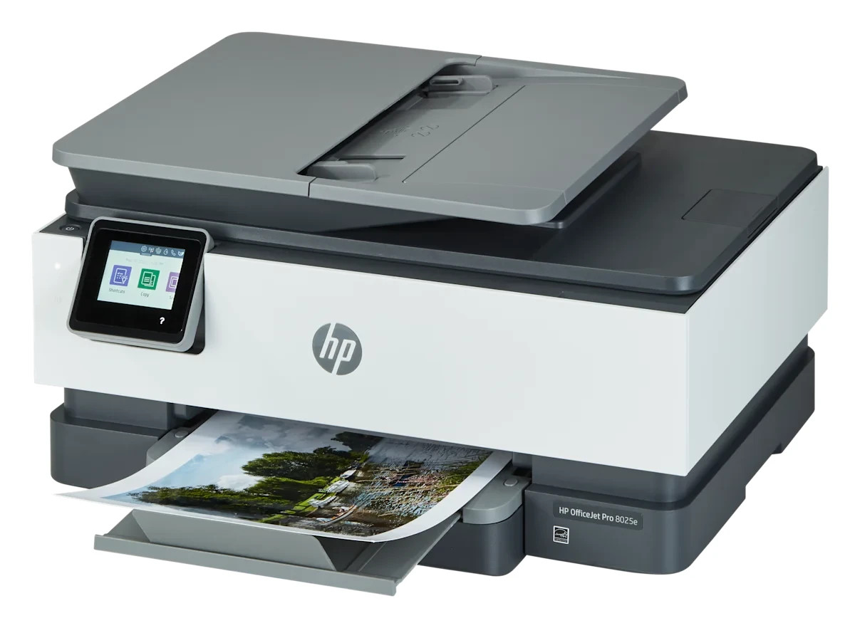 HP OfficeJet Pro 8025e Color Printer New Open Box **NO INK** Please Read **