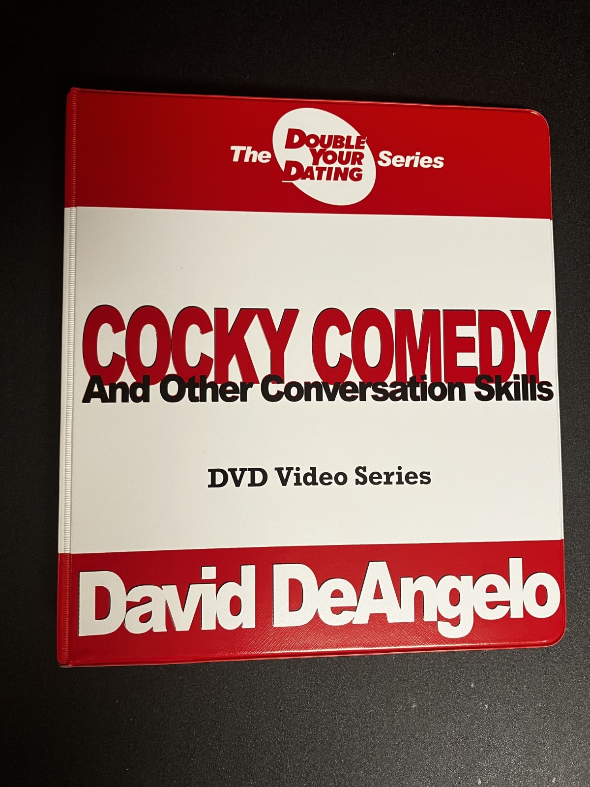 David DeAngelo Cocky Comedy DVD Set + Workbook – Double Your Dating