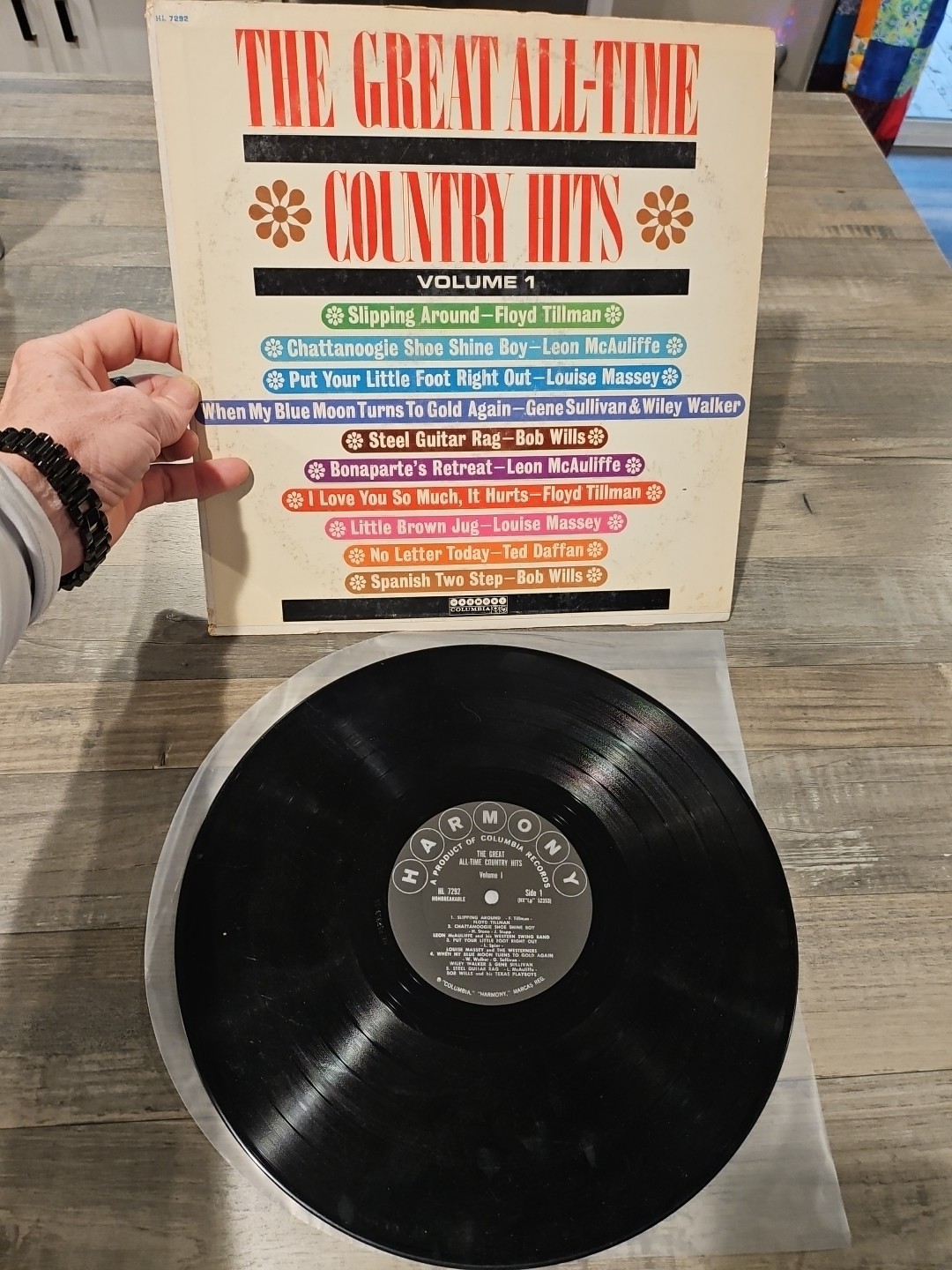 The Great All-Time Country Hits Vol. 1 Harmony Records HL 7292, Various Artists