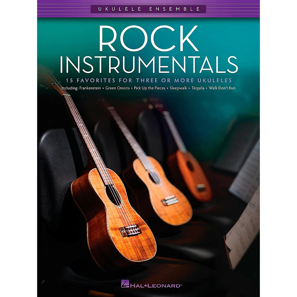 Hal Leonard Rock Instrumentals Ukulele Ensemble Late Intermediate Songbook