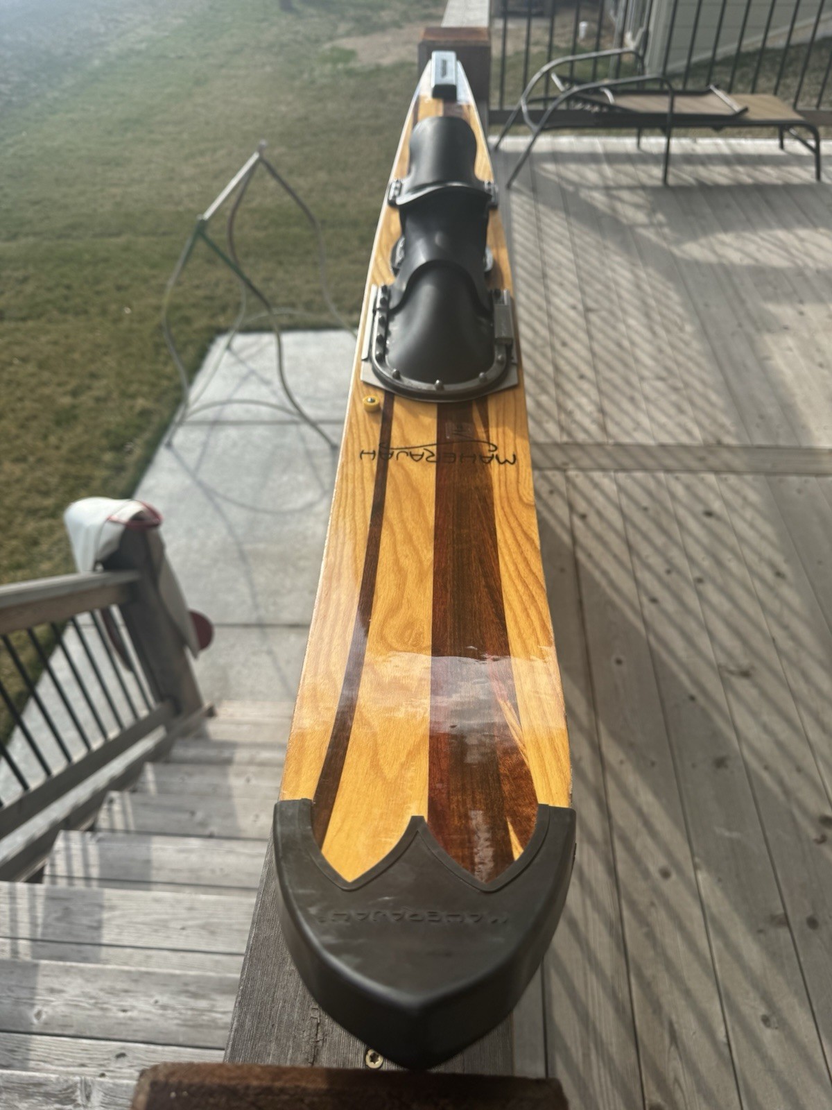 Vintage Maherajah Classic High Performance Slalom Water ski