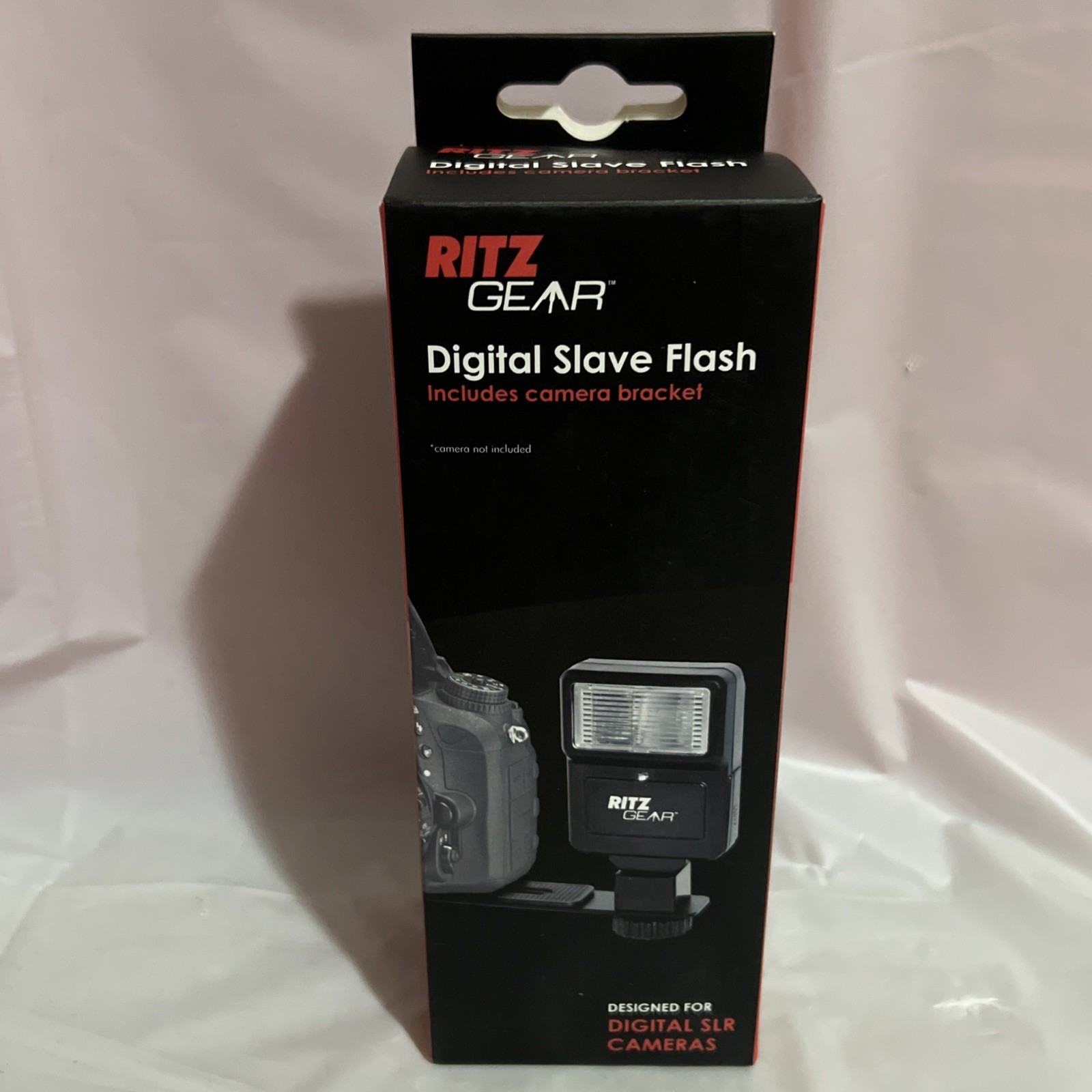 Ritz Gear Digital Slave Flash with Camera Bracket for Digital DSLR Cameras