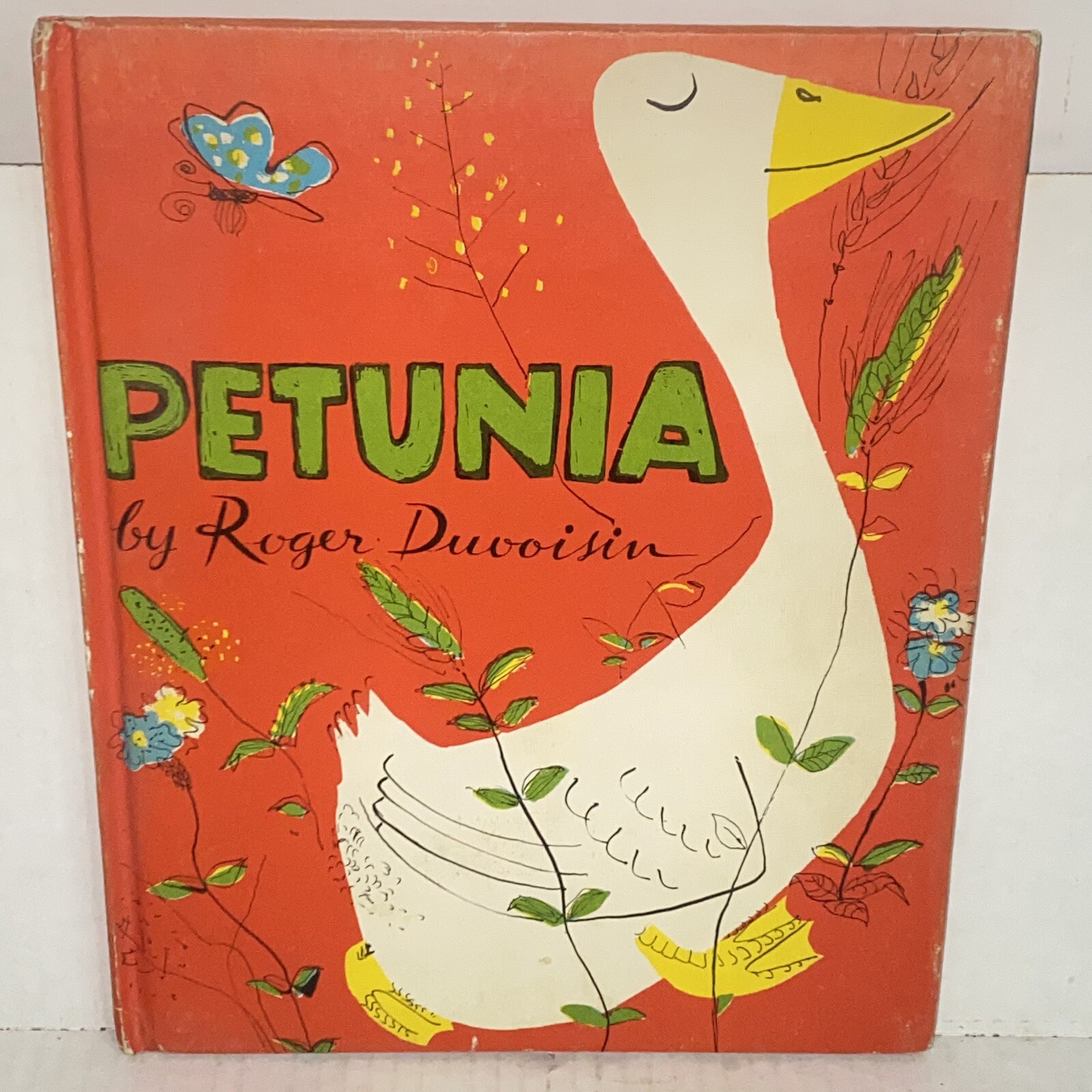 Vintage 1950 Petunia by Roger Duvoisin Hardcover 1st Printing Weekly Reader