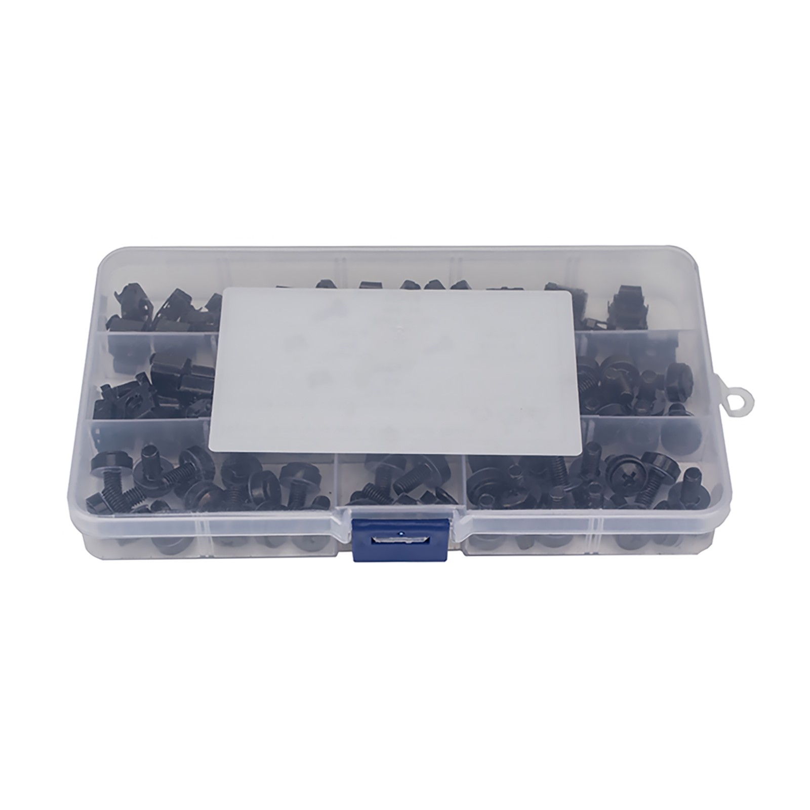 50Pack M6 Square Hole Nuts & Mounting Screws (M6*16) For Server Rack & Cabinet c