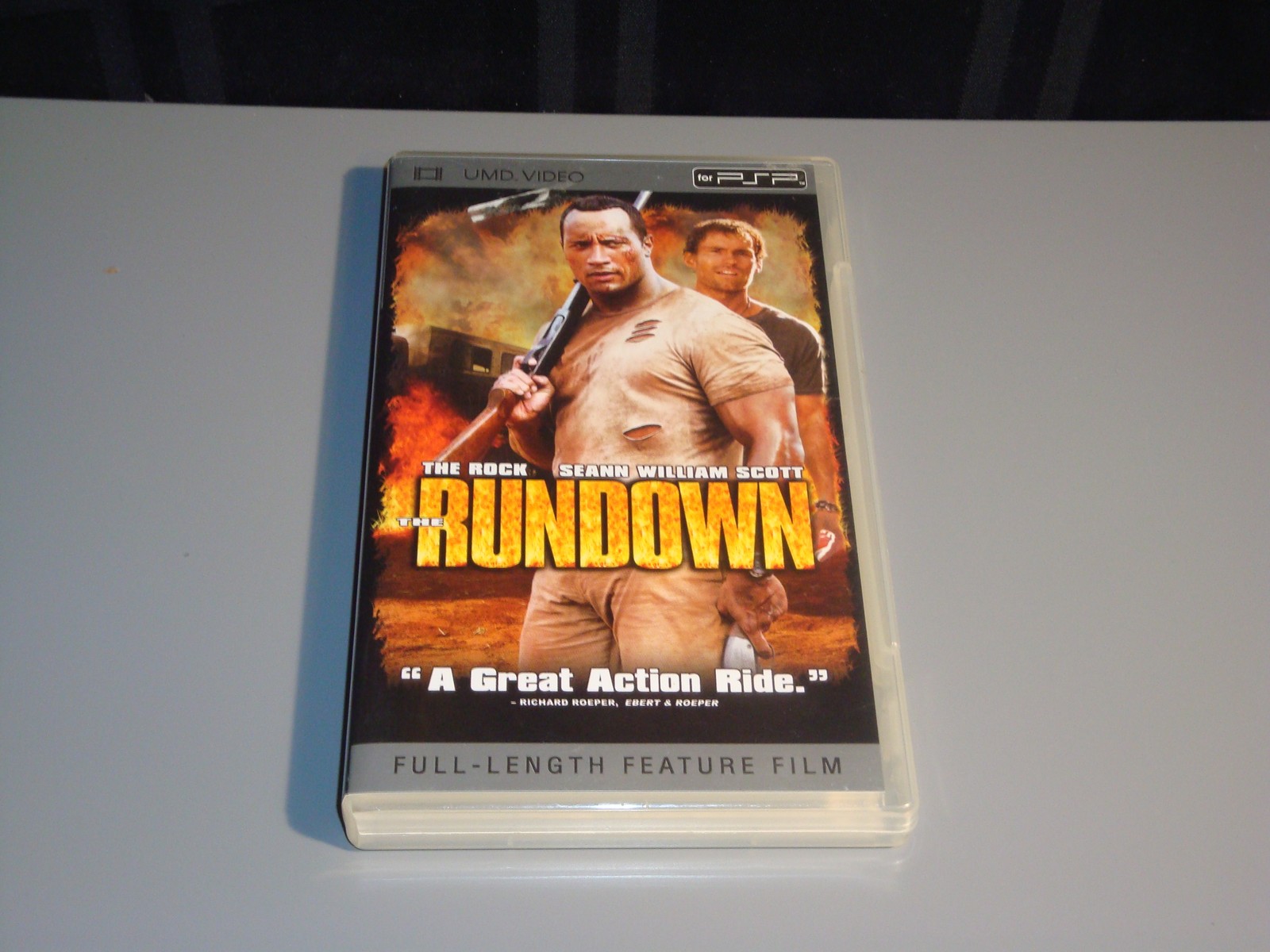 The Rundown UMD Video for Sony PSP Movie Dwayne The Rock Johnson, Seann William