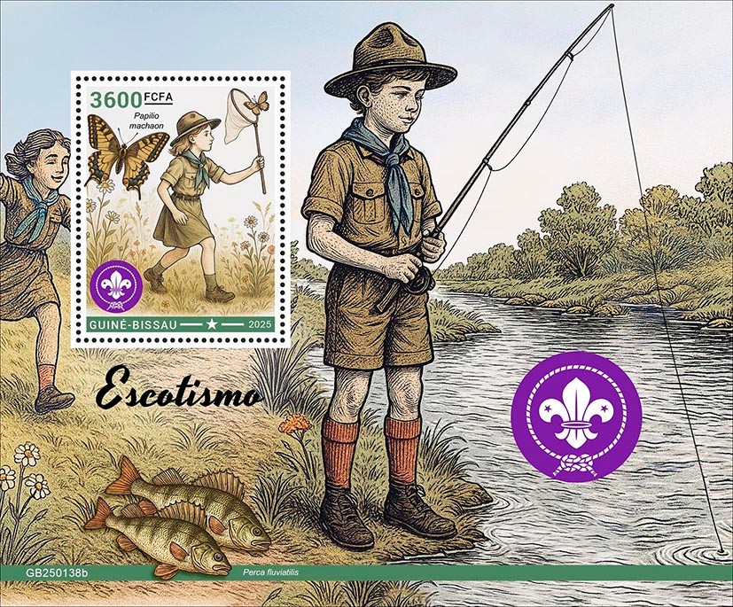 Guinea Bissau 2025 Organization Scouts S/S MNH